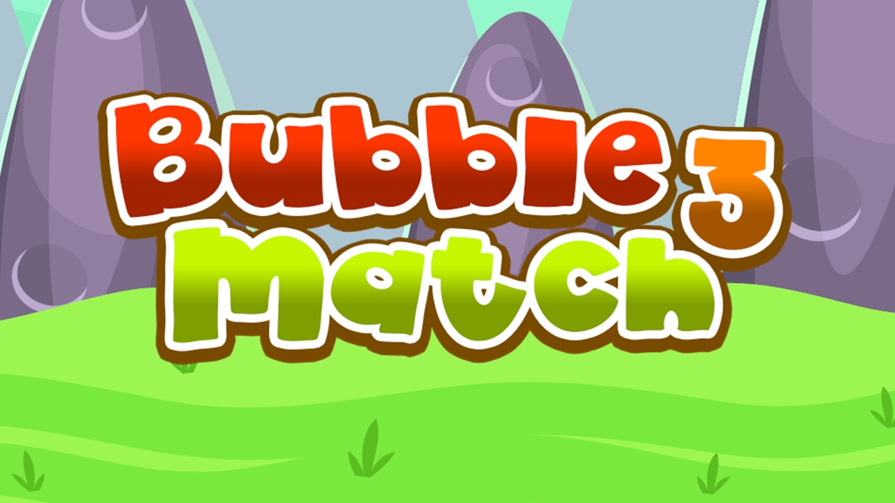 Bubble Match 3 game poster