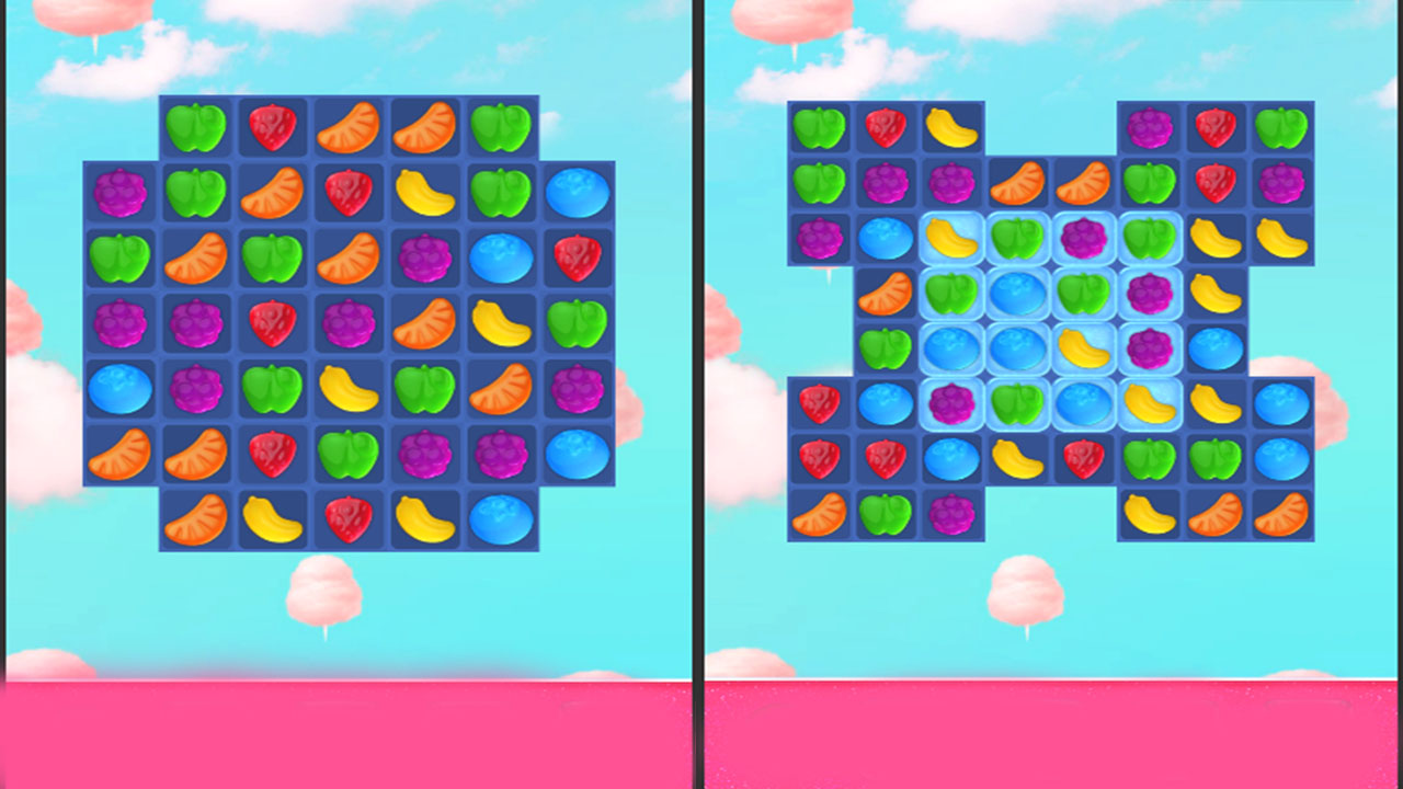 Candy Land Swipe Fantasy Match 3 game poster