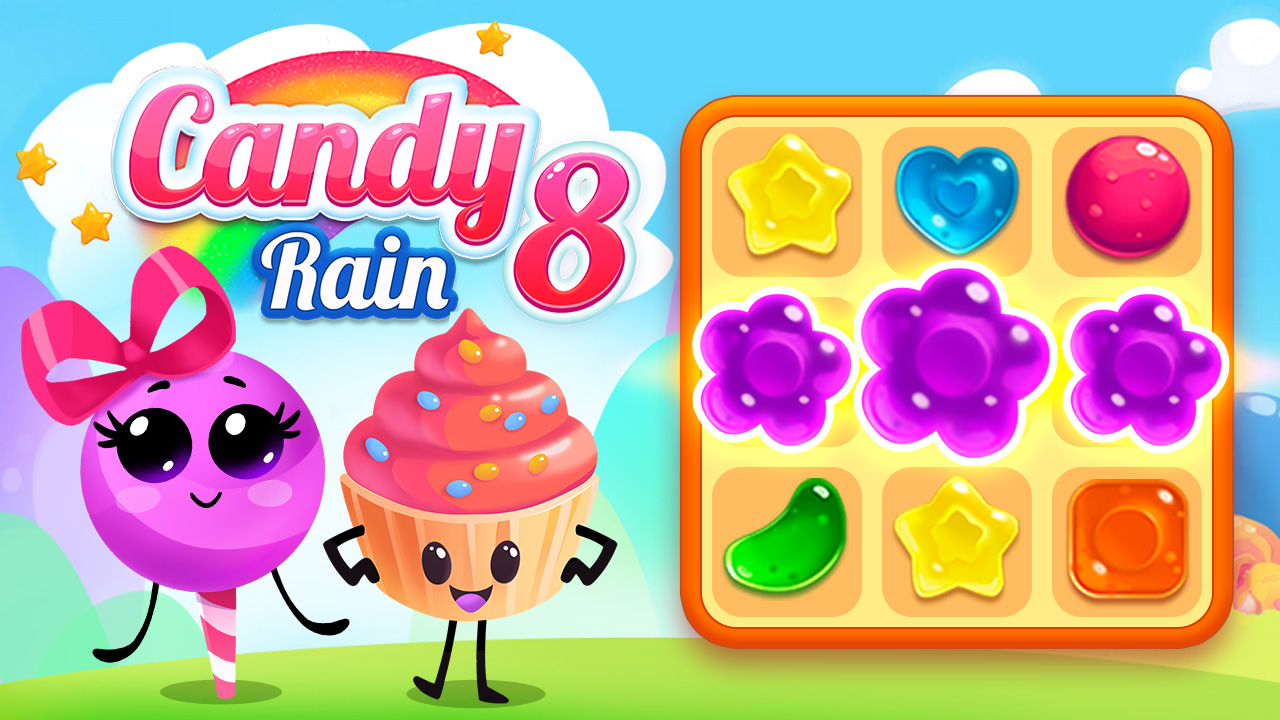 Candy Rain 8 game poster