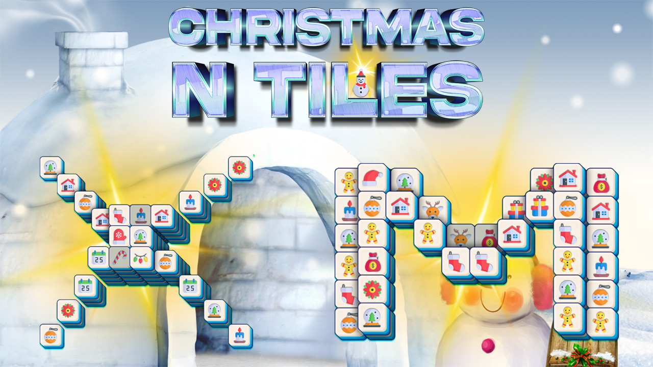 Christmas N Tiles game poster