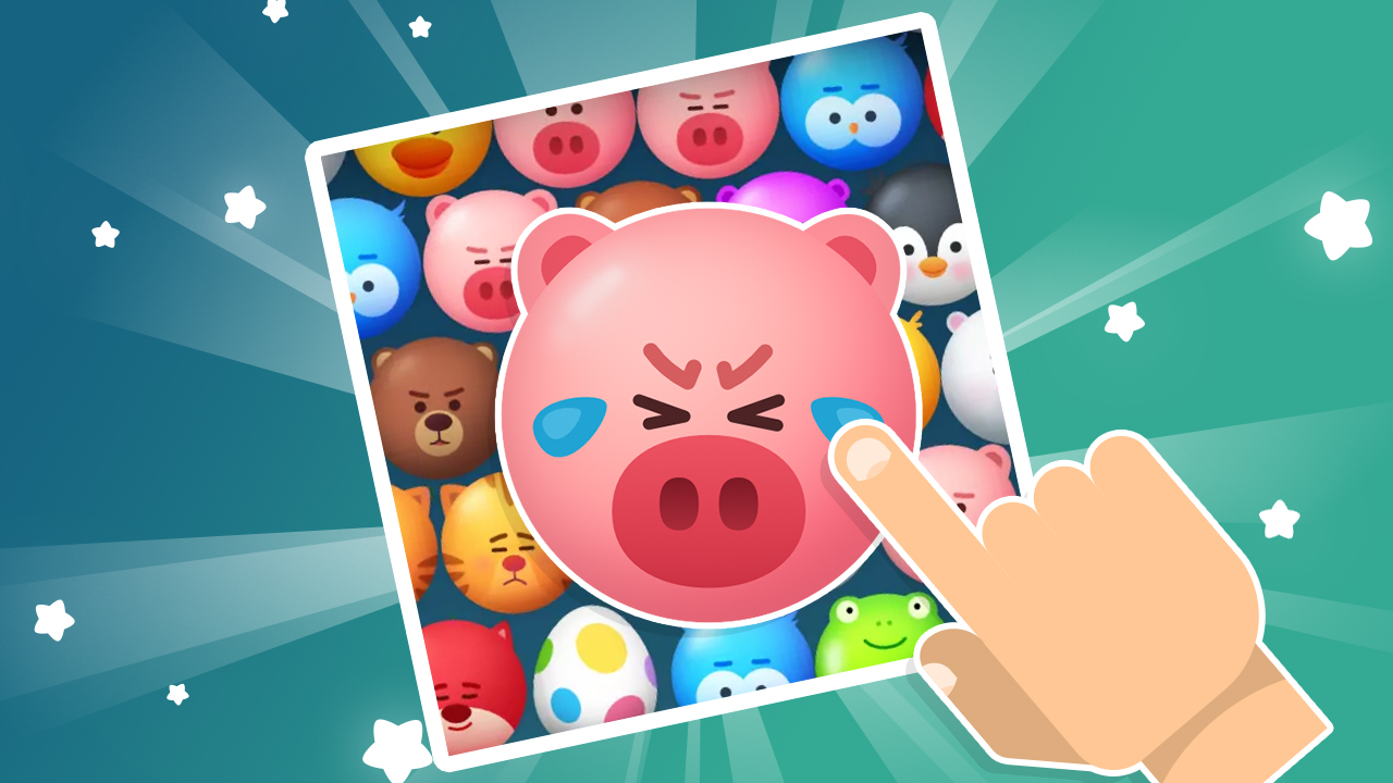 Crazy Zoo Swipe - Match 3 Puzzle Game game poster