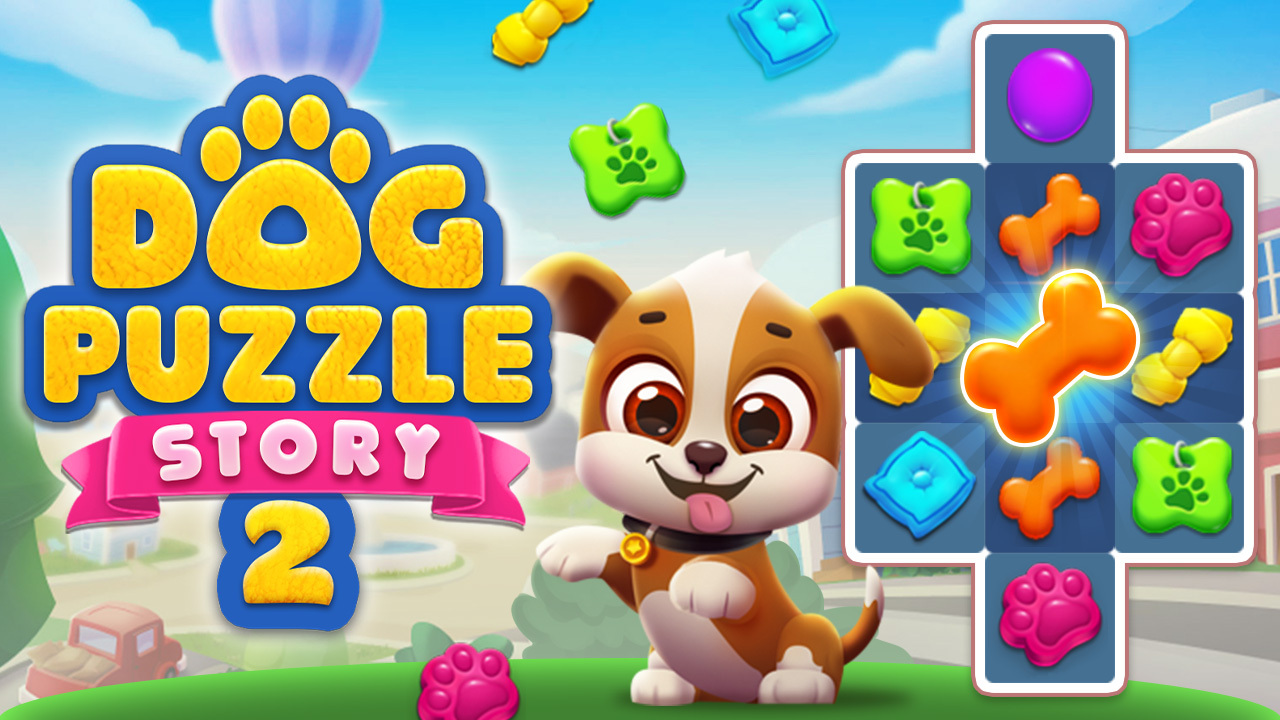 Dog Puzzle Story 2 game poster