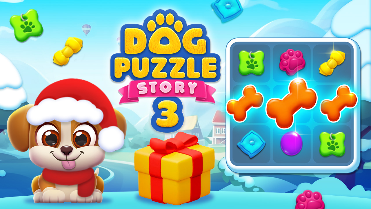 Dog Puzzle Story 3 game poster