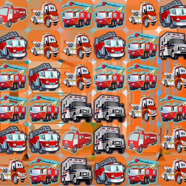 Emergency Trucks Match 3