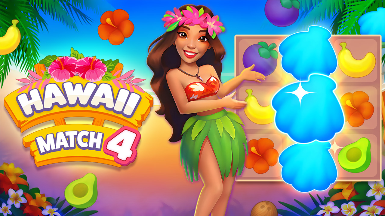 Hawaii Match 4 game poster