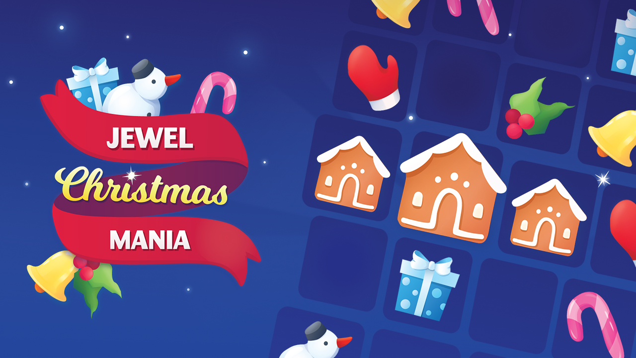 Jewel Christmas Mania game poster