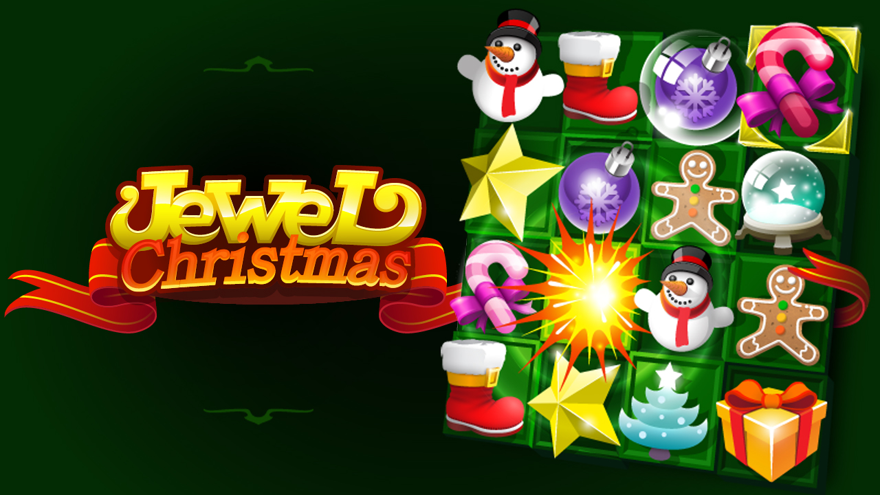 Jewel Christmas game poster