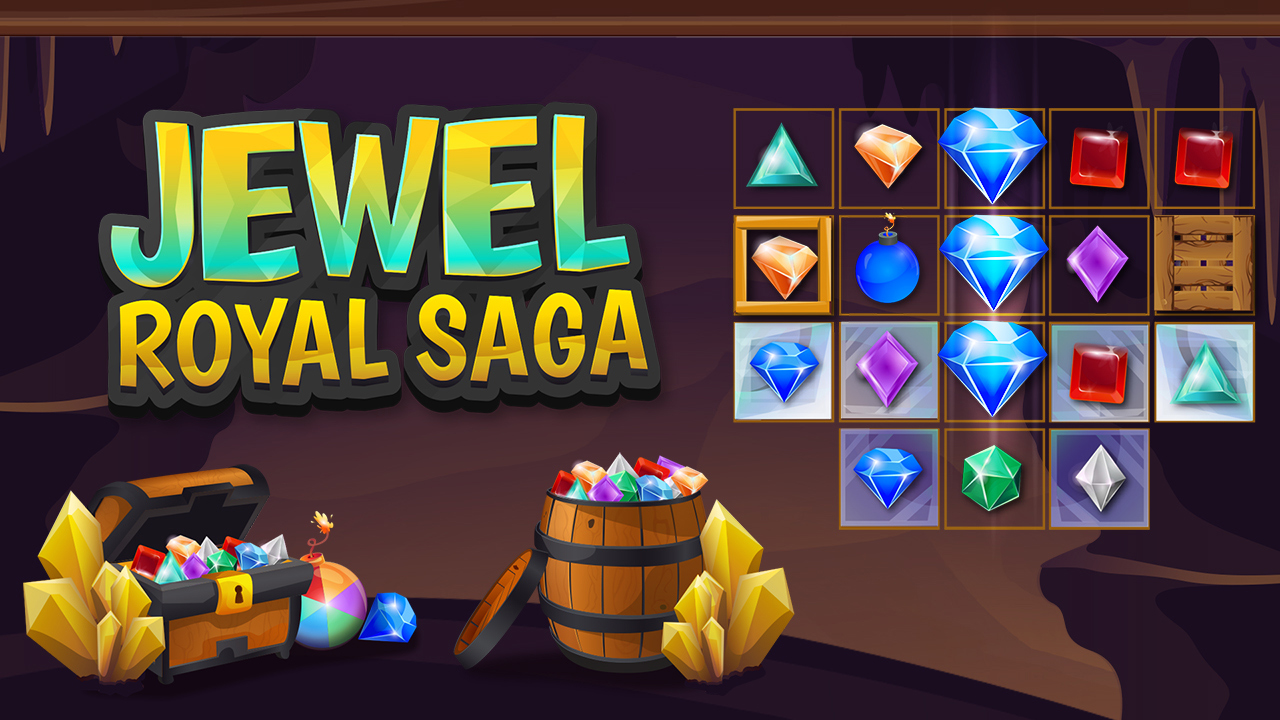 Jewel Royal Saga game poster