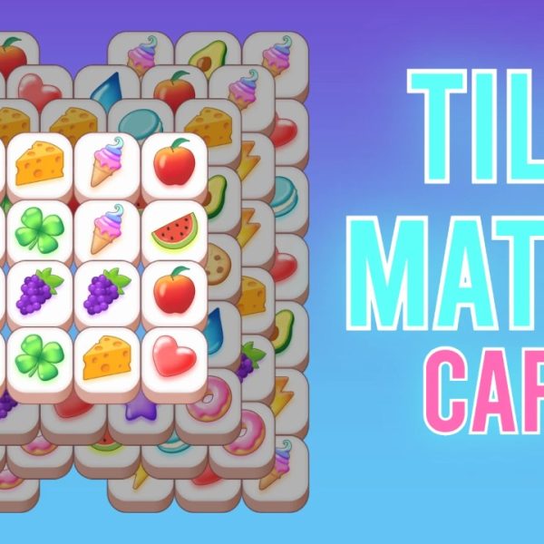 Tile Match Cafe game poster