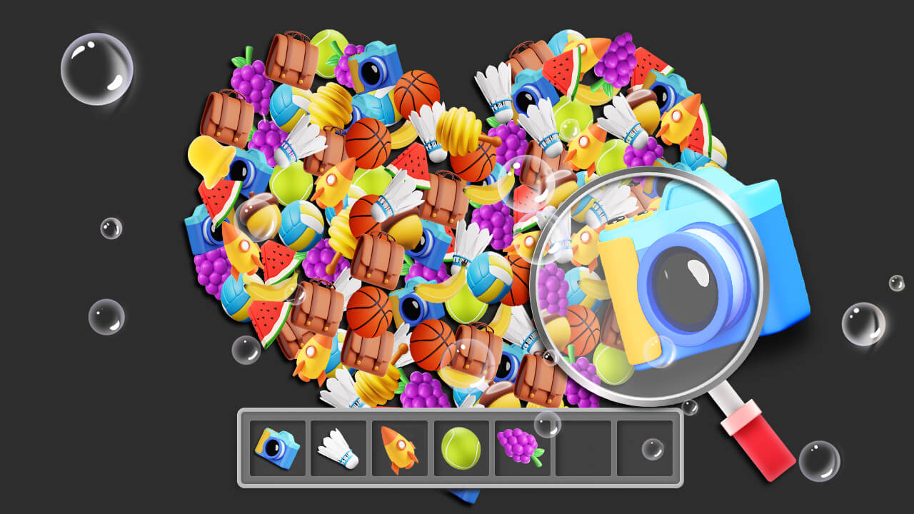 Match Find 3D game poster