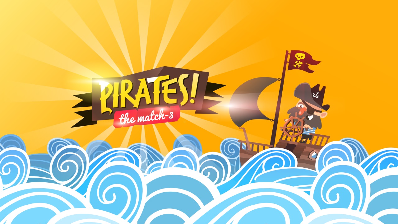 Pirates! The Match 3 game poster