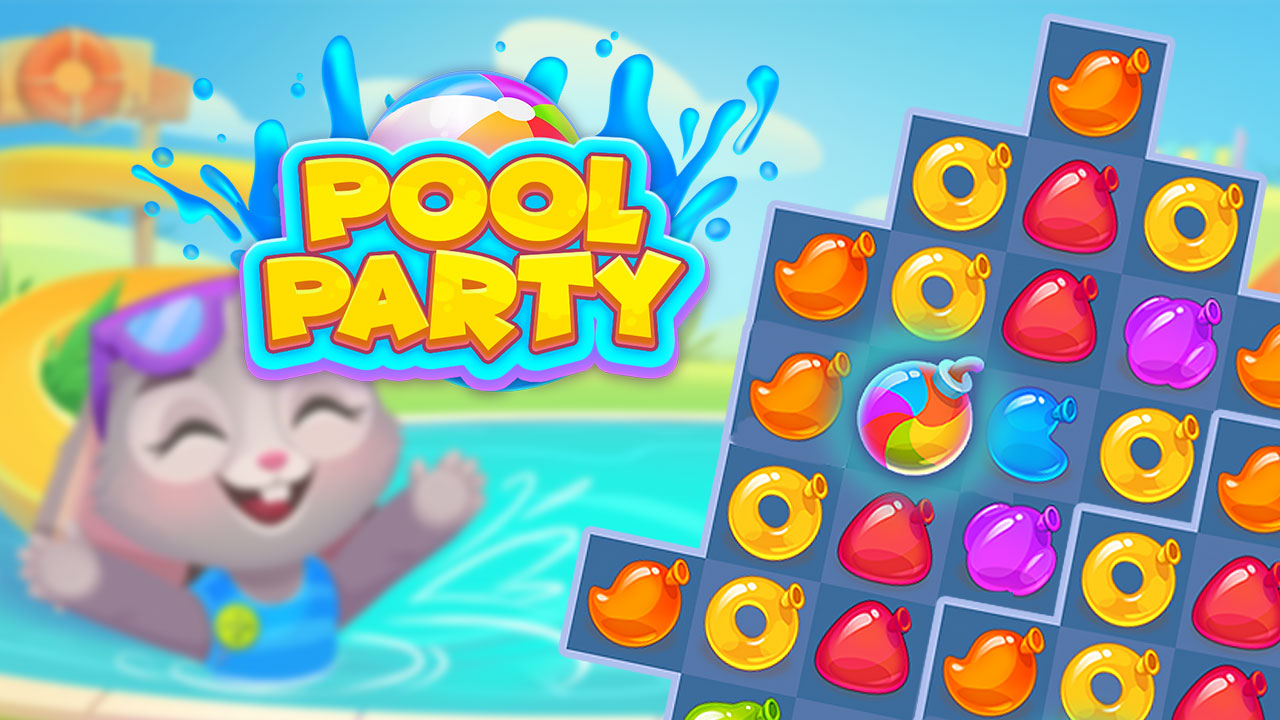 Pool Party game poster