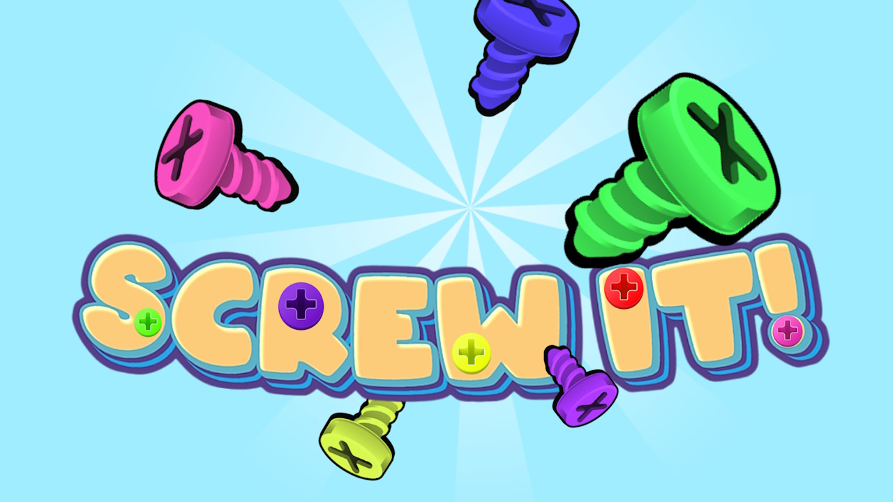 Screw It Out Jam! - Matching Colored Screws game poster