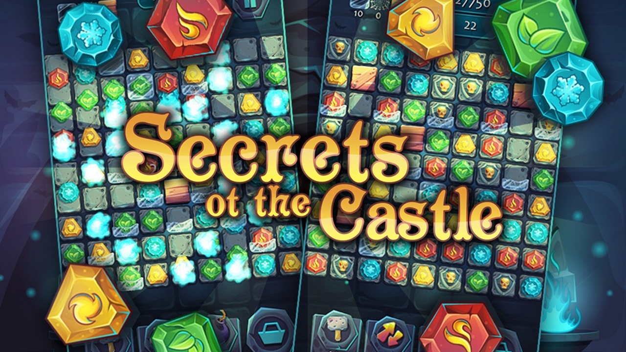 Secrets of the Castle - Match 3 game poster