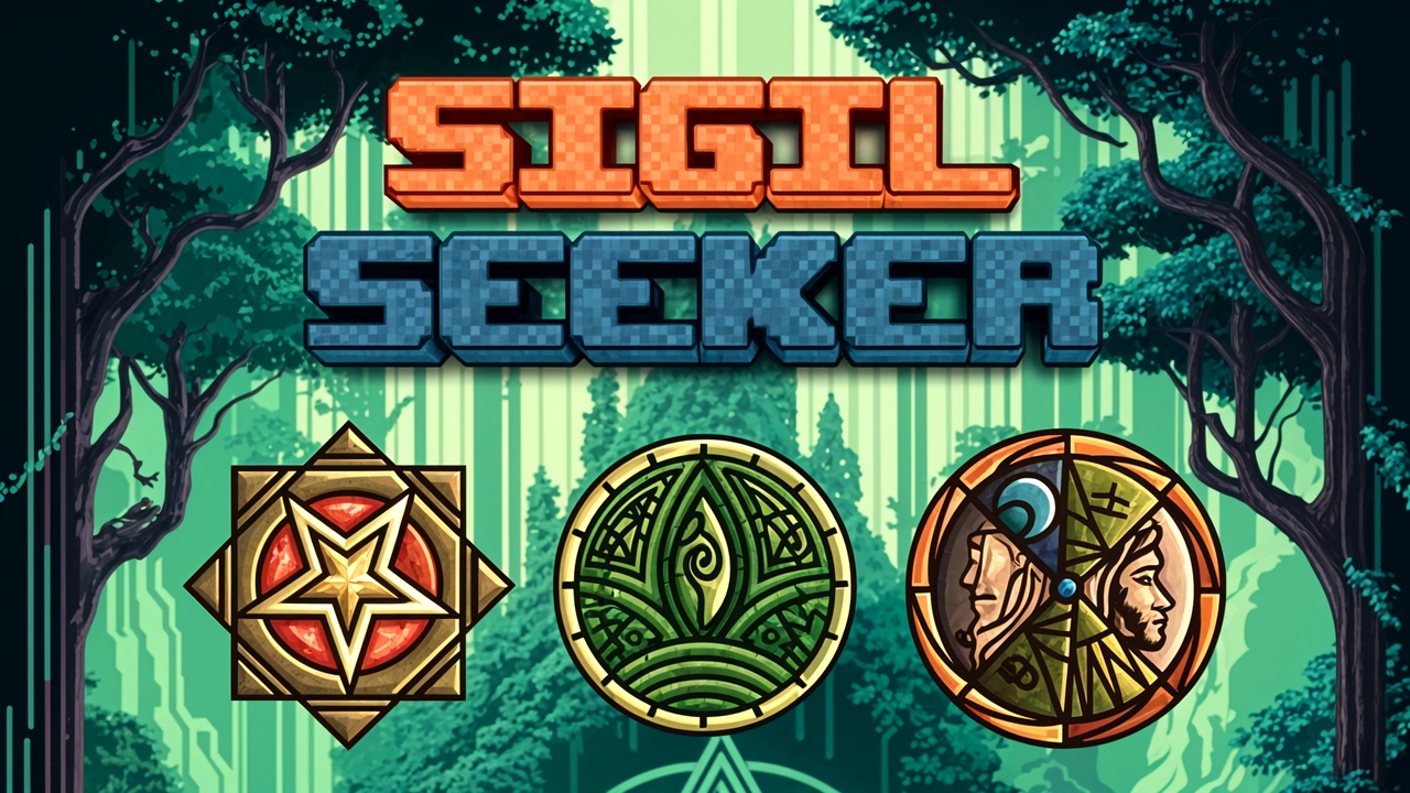 Sigil Seeker game poster