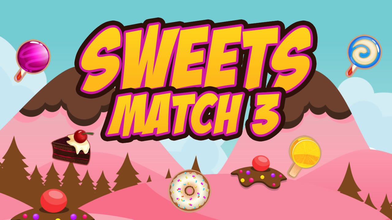 Sweets Match game poster