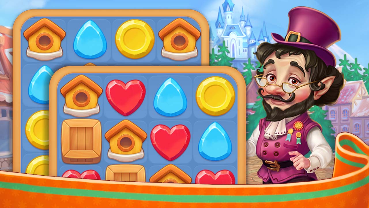 Vega Mix: Fairy town game poster