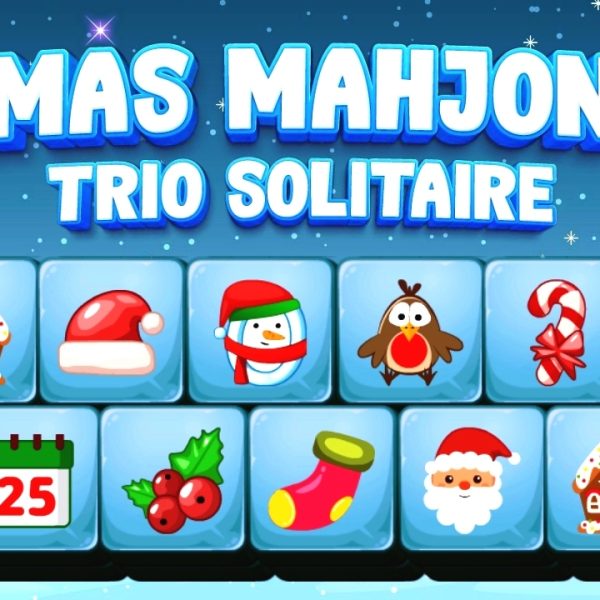 Xmas Mahjong Trio Solitaire