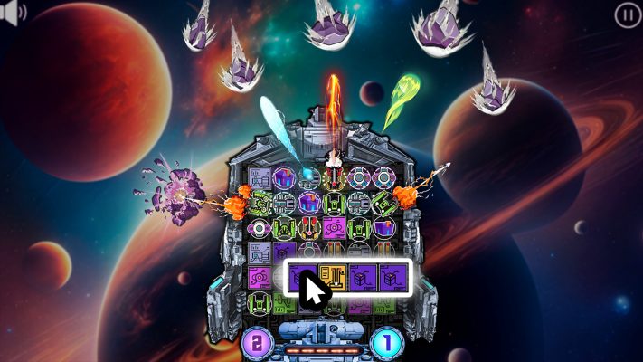 Asteroid Shield: Tile-Matching Space Defense