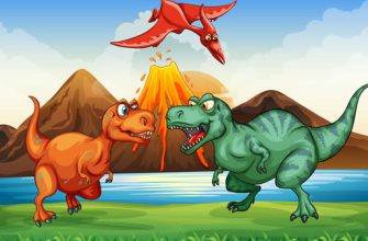 colorful dinosaurs match 3