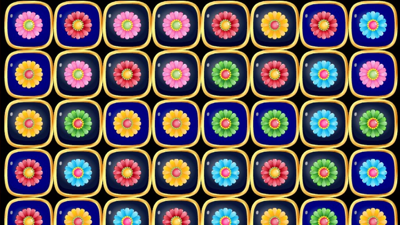 Play Blomster Match 3 Game Online