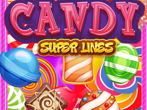 Play Candy Super Lines Game Online