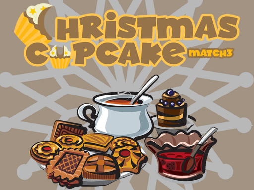 Play Christmas Cupcake Match 3 Game Online