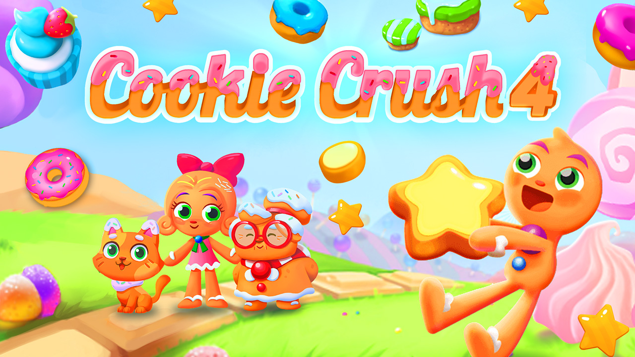 Play Cookie Crush 4 Game Online