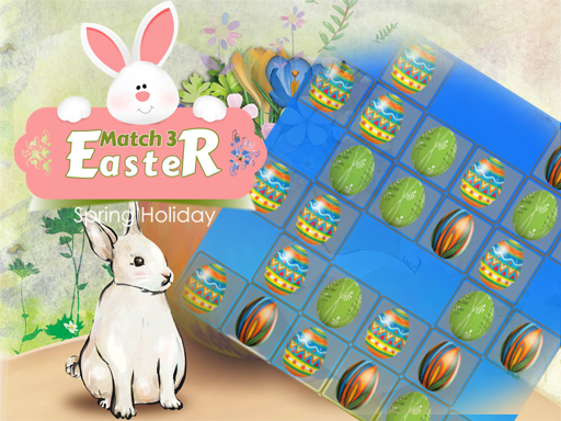 Play Easter Eggs Match 3 Deluxe Game Online