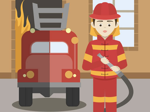Play Firefighters Match 3 Game Online