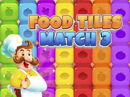 Play Food Tiles Match 3 Game Online