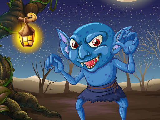 Play Goblin Fight Match 3 Game Online