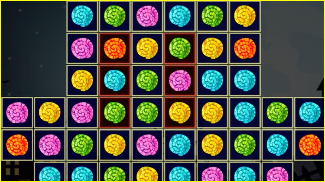 Play Halloween Candies Matching Game Online