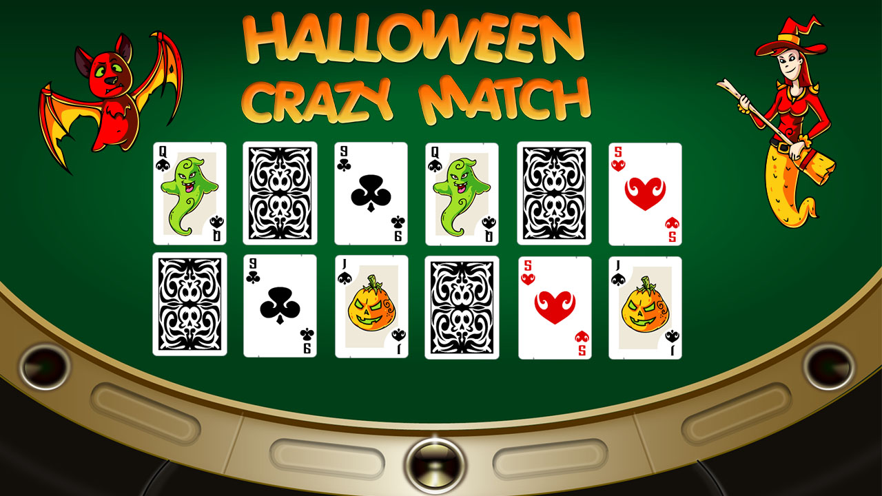Play Halloween Crazy Match Game Online