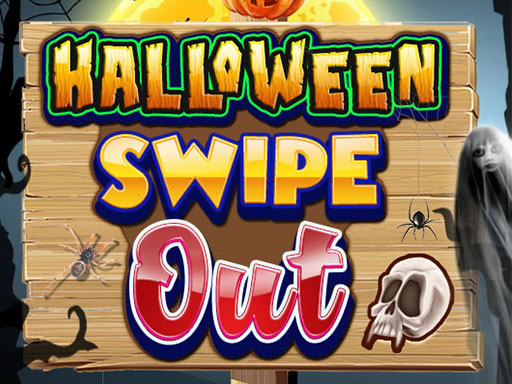 Play Halloween Swipe Out Game Online