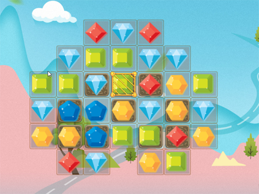 Play Jewels Match 3 Game Online