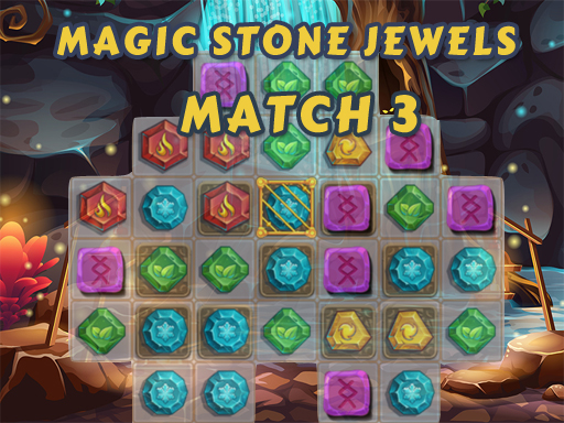 Play Magic Stone Jewels Match 3 Game Online