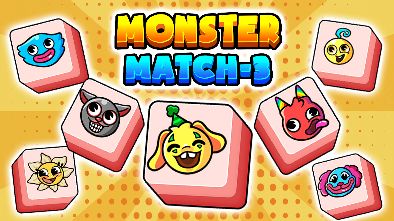 Play Monster Match-3 Game Online