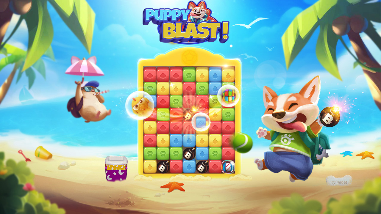 Play Puppy Blast Game Online