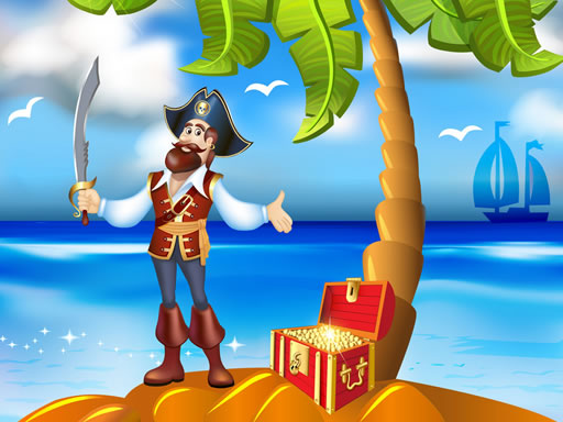 Play Sailing Pirates Match 3 Game Online