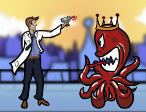 Play Scientist vs Aliens Game Online