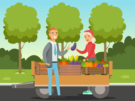 Play Selling Trucks Match 3 Game Online