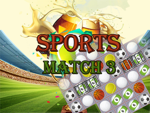 Play Sports Match 3 Deluxe Game Online