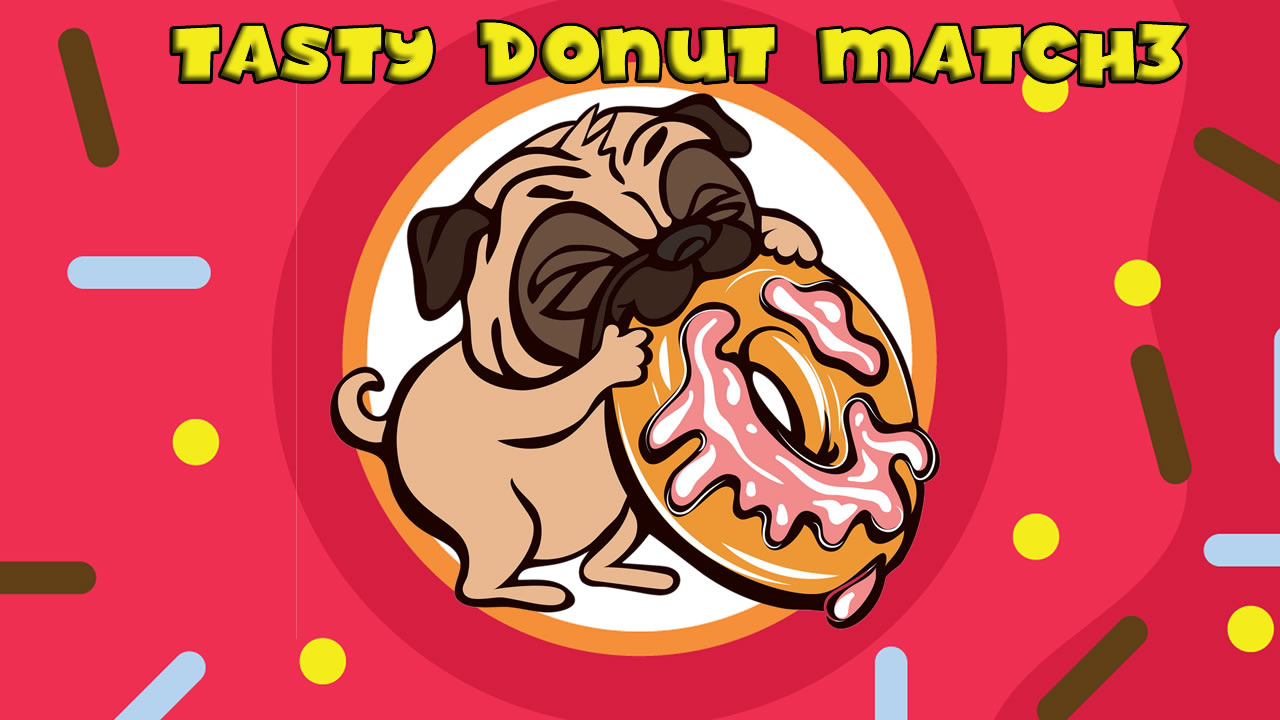 Play Tasty Donut Match3 Game Online
